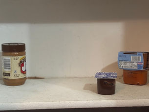 An empty cabinet 