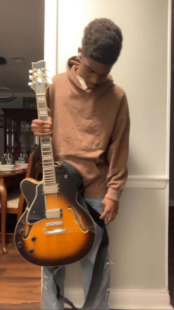 Judah Walcott lives for music. His passion is producing, and he recently dropped a single on Spotify (Photo Provided).